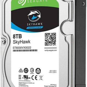 seagate 8 tb hdd (seagate skyhawk 1tb) (interface: sata iii, form factor: 3.5 inch)