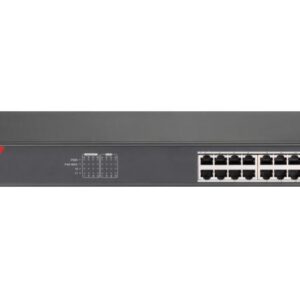 hi look 16 channel poe switch with 2 x gigabit sfp ports