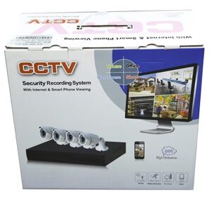 4 channel cctv ahd analog 2mp tru color kit