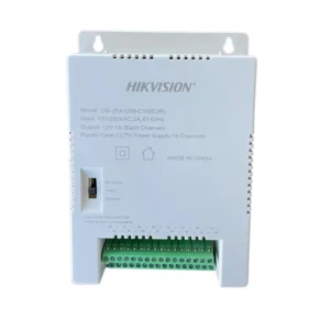 hikvision 12 volts 16 channel cctv power supply ds 2fa1208 c16 (eur)