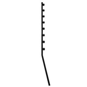 nemtek 8l bottom angled fence pole square black
