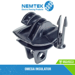 omega insulator with clip black