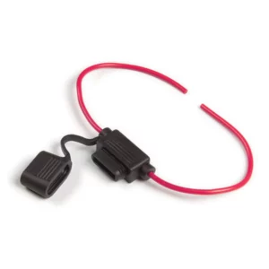 battery loom spade to minifit with fuse holder