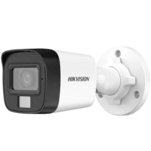 hikvision 2mp 2.8mm smart hybrid light audio fixed mini bullet camera ds 2ce16d0t lpfs(2.8mm)